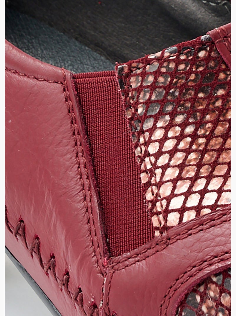 Zapatos de salón de ajuste completo para pies sensibles - Afibel Burdeos - Kiabi