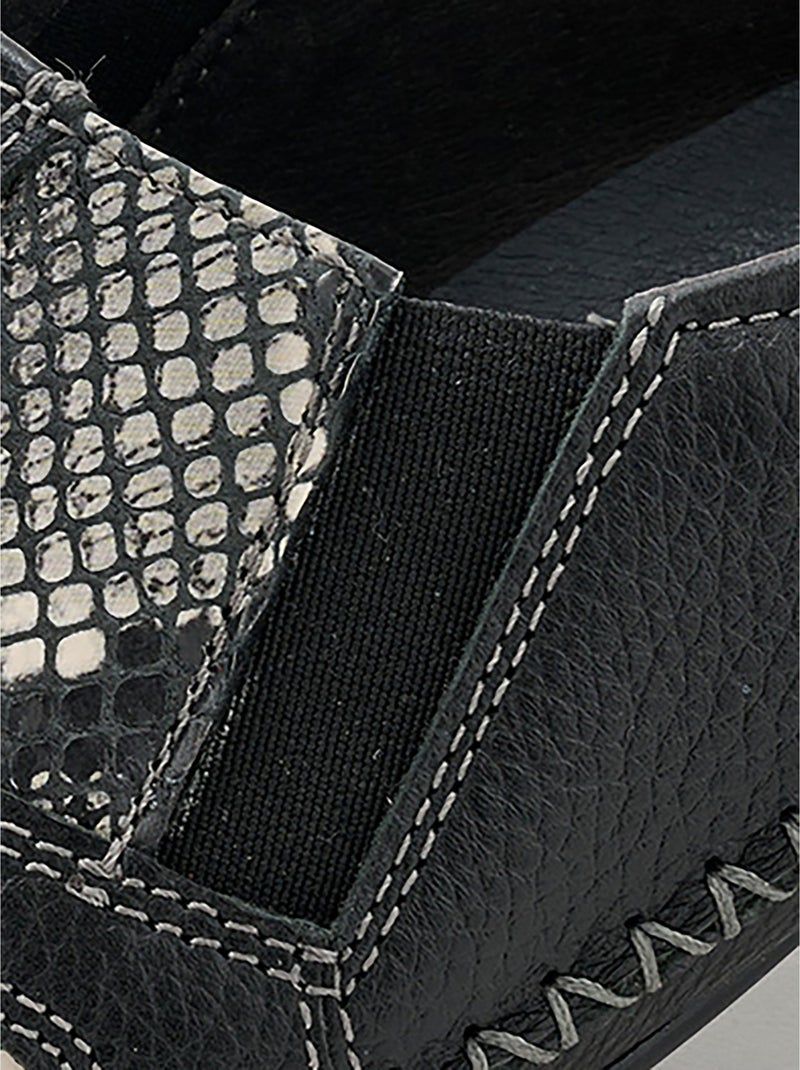 Zapatos de salón de ajuste completo para pies sensibles - Afibel Negro - Kiabi