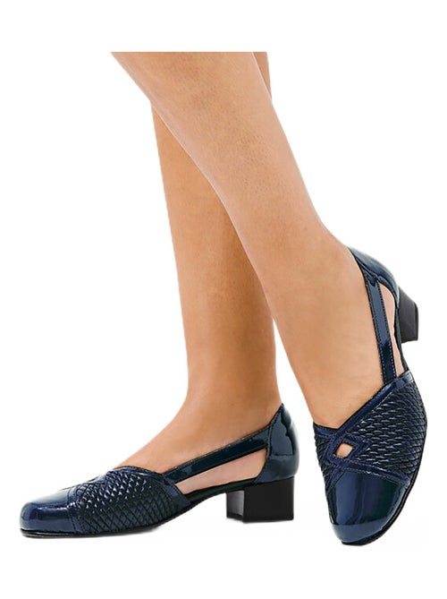 Zapatos de salón de piel cómodos para pies sensibles - Afibel - Kiabi
