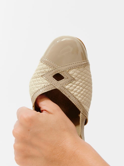 Zapatos de salón de piel cómodos para pies sensibles - Afibel - Kiabi