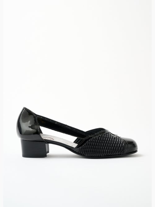 Zapatos de salón de piel cómodos para pies sensibles - Afibel - Kiabi