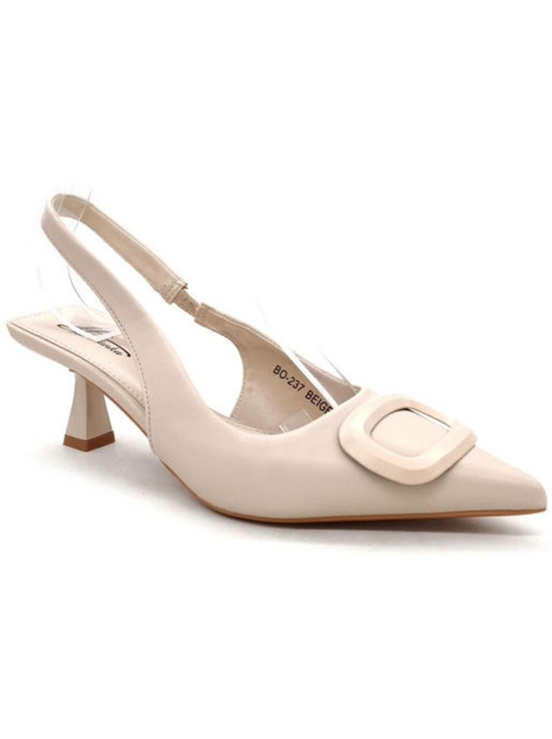Zapatos de salón Kebello Beige - Kiabi