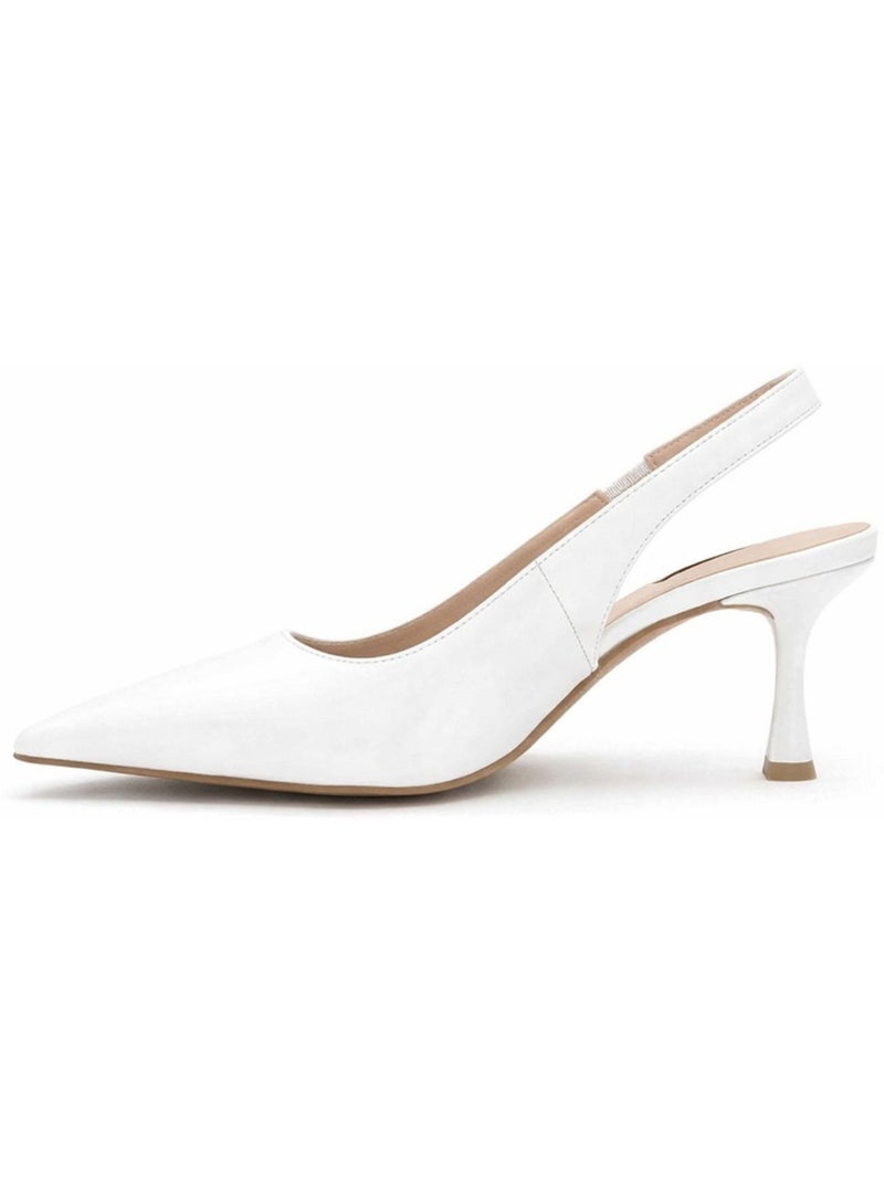 Zapatos de salón Kebello Blanco - Kiabi