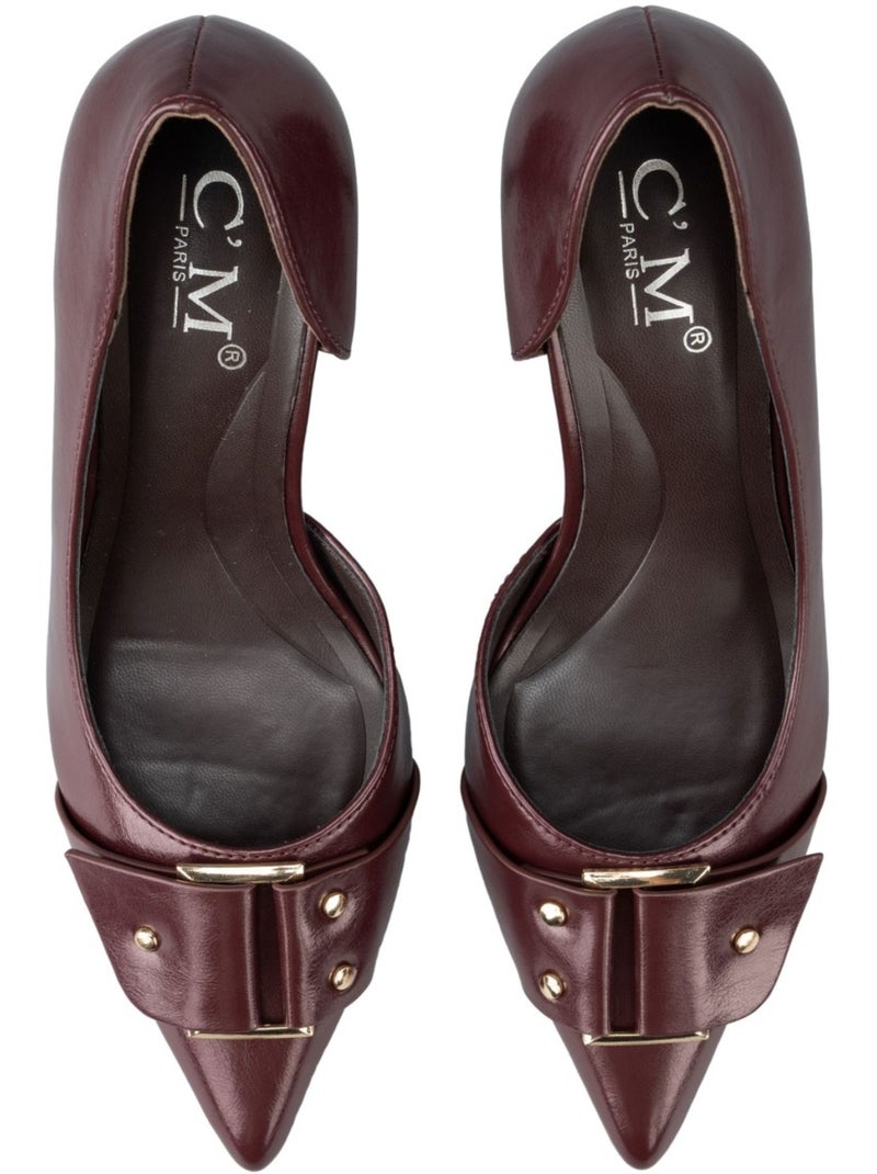 Zapatos de salón kebello Burdeos - Kiabi