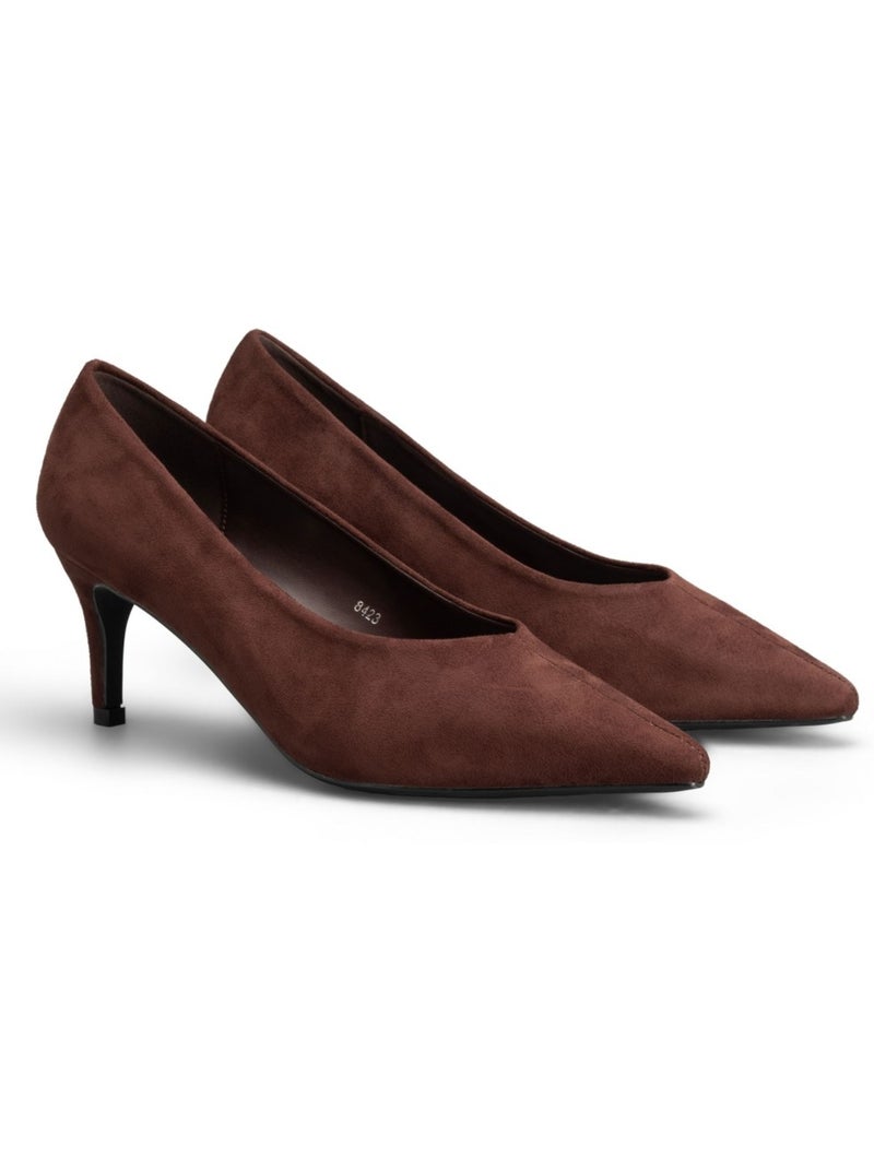 Zapatos de salón kebello Marrón - Kiabi