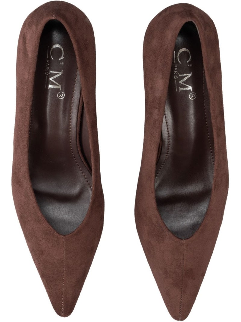Zapatos de salón kebello Marrón - Kiabi