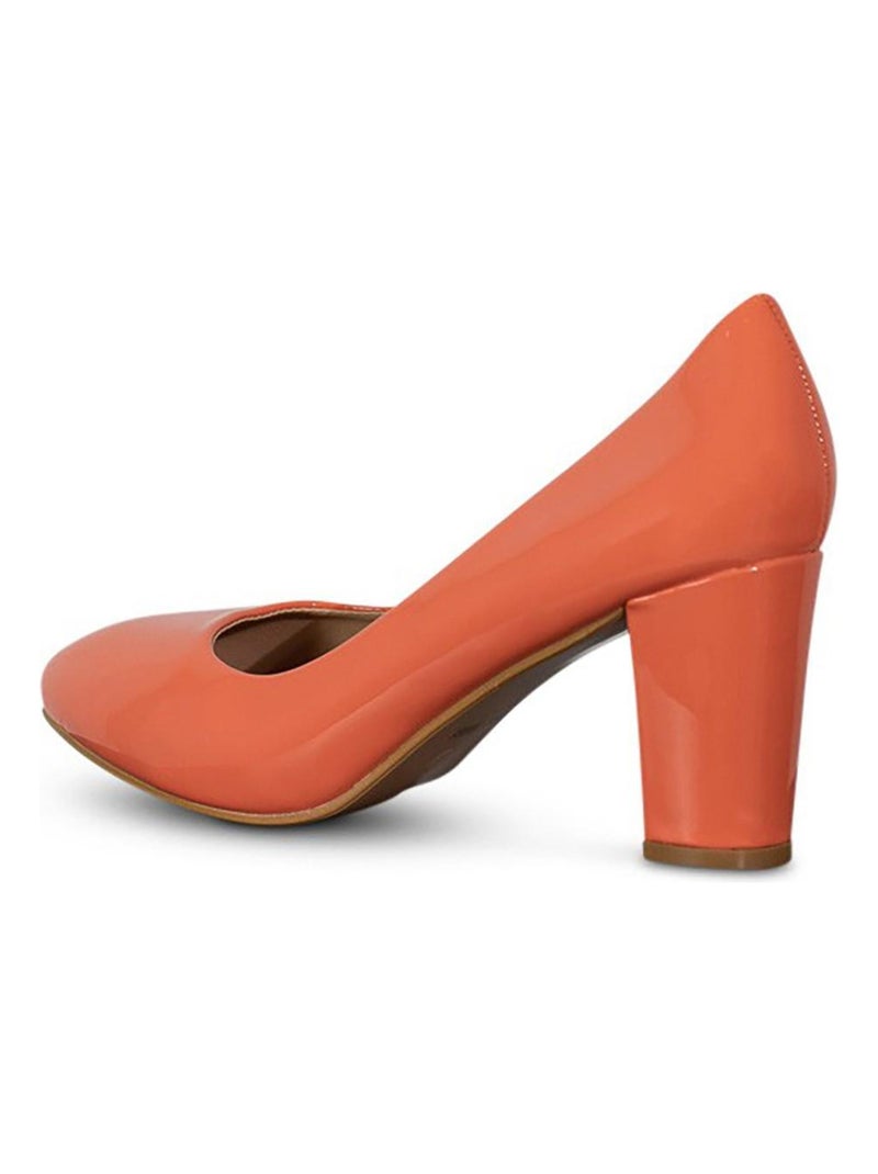 Zapatos de salón Kebello Naranja - Kiabi