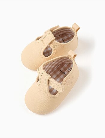 Zapatos de sarga con forro