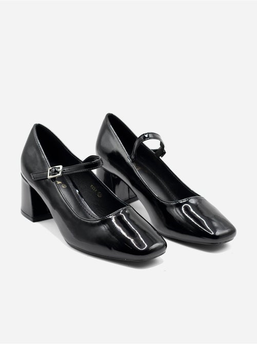 Zapatos de tacón con correa y hebilla - Kiabi