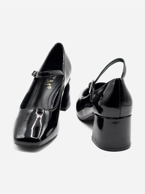 Zapatos de tacón con correa y hebilla - Kiabi