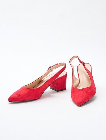 Zapatos de tacón con punta