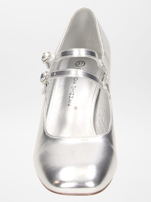 Zapatos de tacón con tira doble - Kiabi