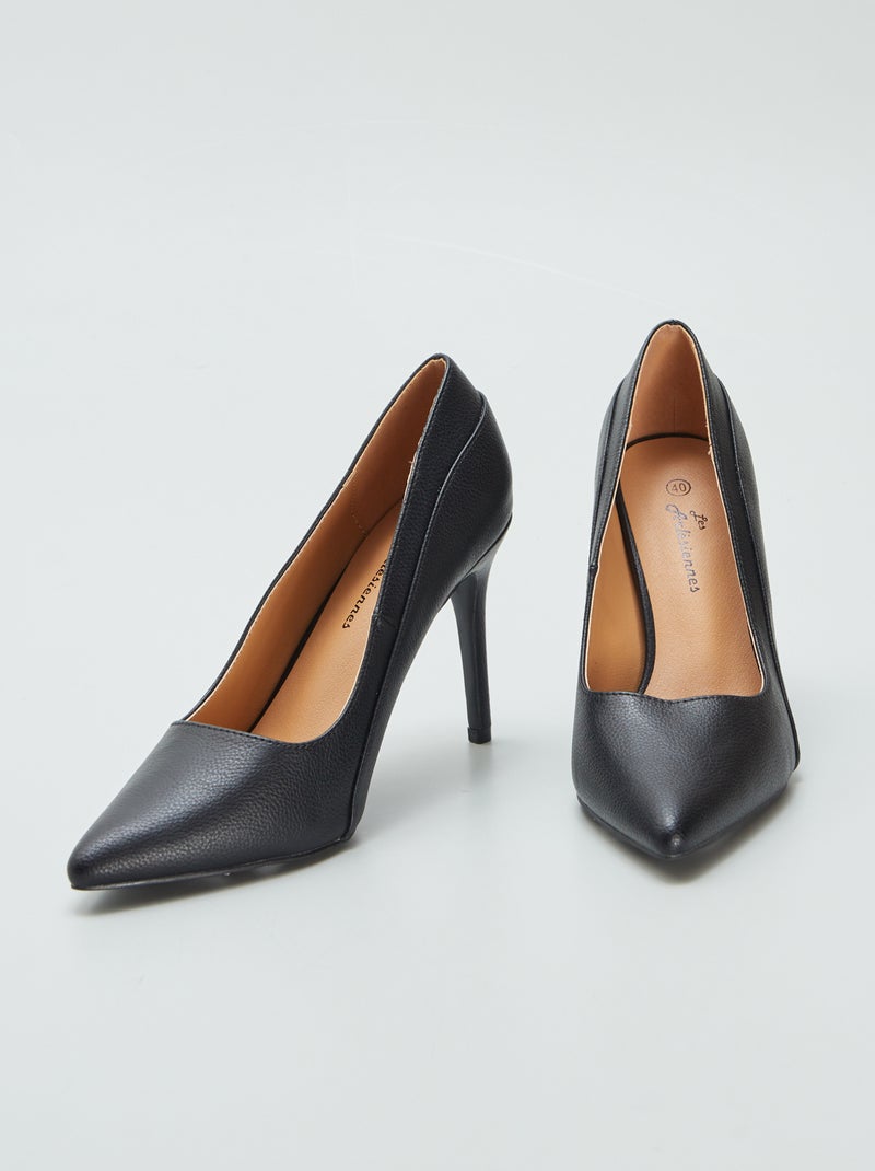 Zapatos de tacón de aguja NEGRO - Kiabi