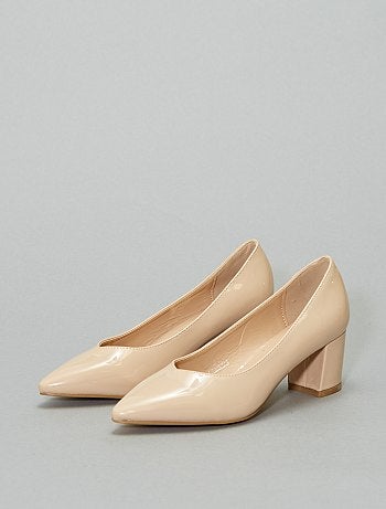 Zapatos de tacón de charol - Kiabi