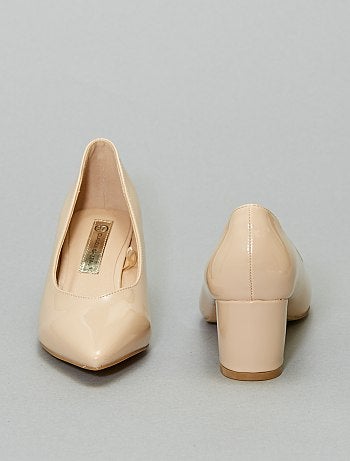 Zapatos de tacón de charol - Kiabi