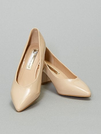 Zapatos de tacón de charol - Kiabi