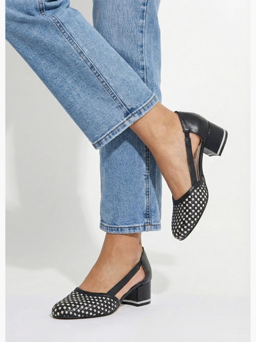 Zapatos de tacón de piel - Afibel - Kiabi