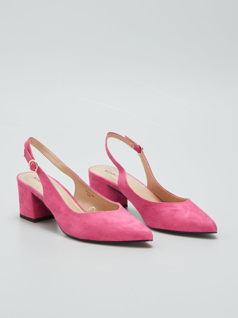 Zapatos de tacón lisos ROSA - Kiabi