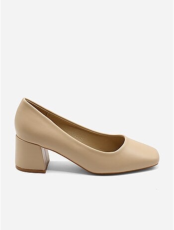 Zapatos de tacón sin cordones
