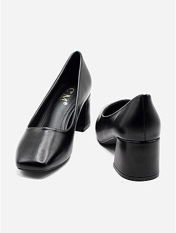 Zapatos de tacón sin cordones