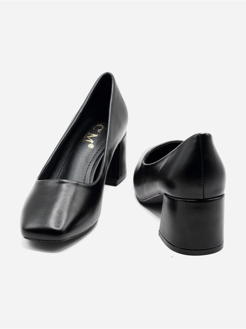 Zapatos de tacón sin cordones - Kiabi Zapatos de tacón sin cordones - Kiabi