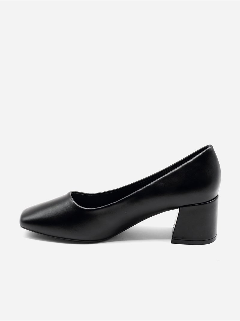 Zapatos de tacón sin cordones Negro - Kiabi