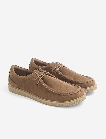 Zapatos de vestir de antelina