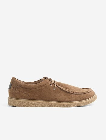 Zapatos de vestir de antelina