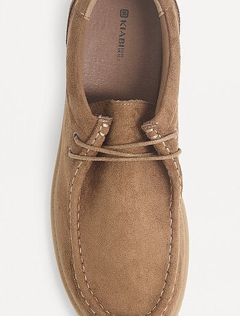 Zapatos de vestir de antelina