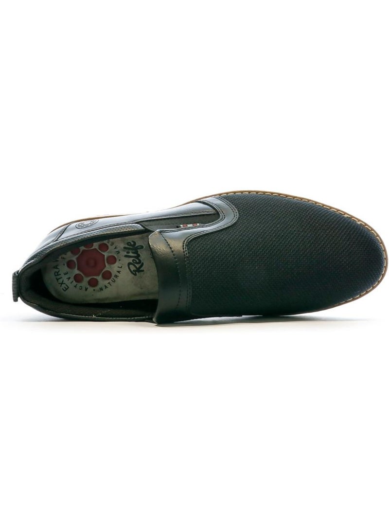 Zapatos de vestir para hombre relife Negro - Kiabi