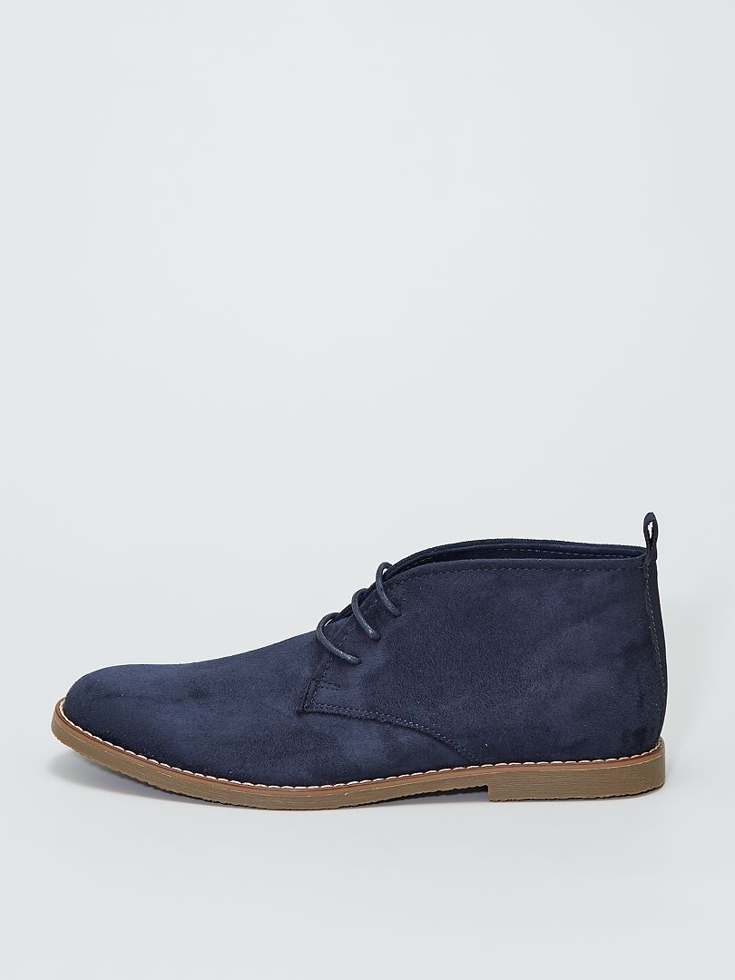 Zapatos de vestir tipo botines azul navy - Kiabi