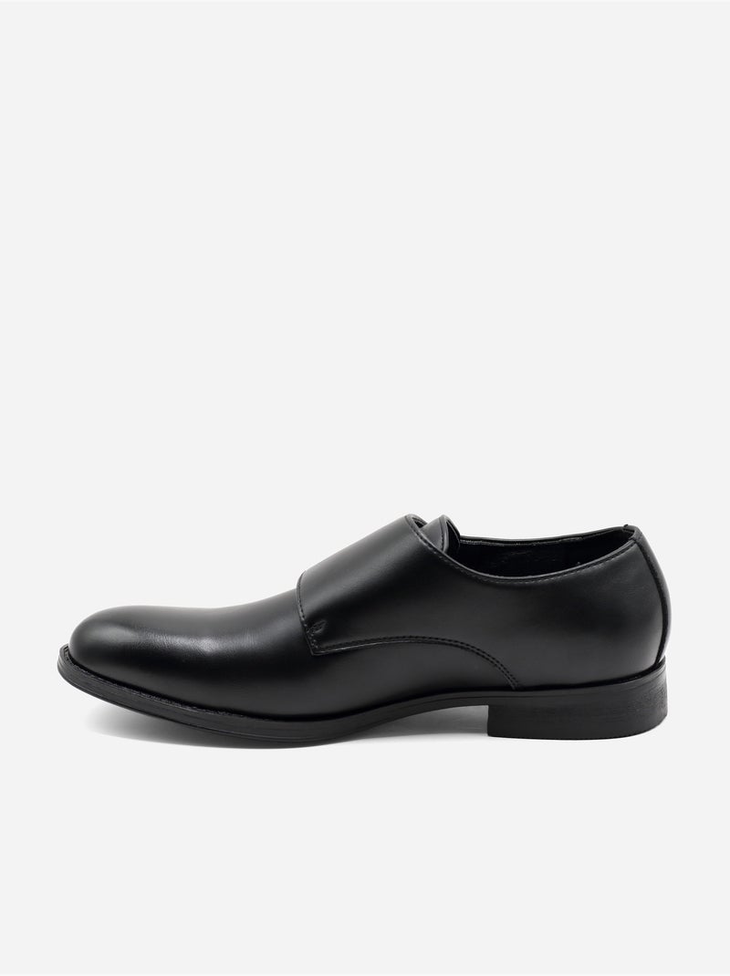 Zapatos derby con hebillas Negro - Kiabi