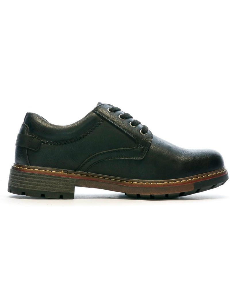 Zapatos derby de hombre relife Negro - Kiabi