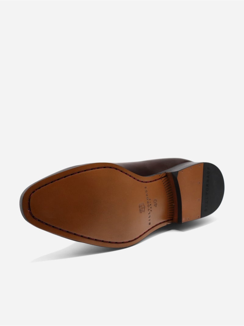 Zapatos derby de piel - Bill Tornade Marrón - Kiabi