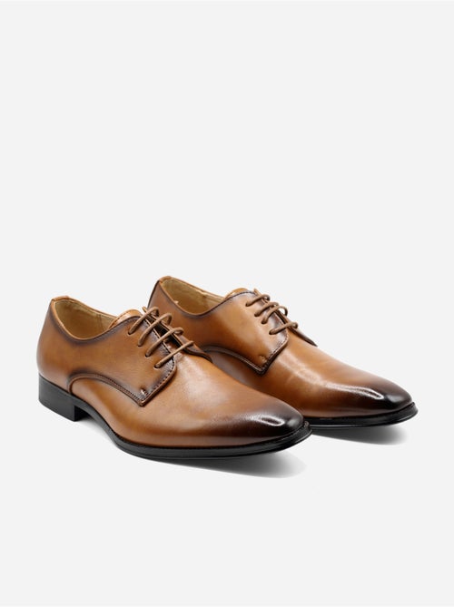 Zapatos derby de piel - Uomo - Kiabi Zapatos derby de piel - Uomo - Kiabi