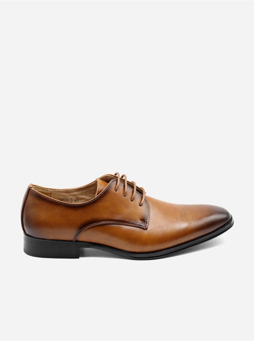 Zapatos derby de piel - Uomo - Kiabi Zapatos derby de piel - Uomo - Kiabi