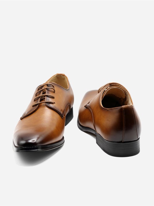 Zapatos derby de piel - Uomo - Kiabi Zapatos derby de piel - Uomo - Kiabi