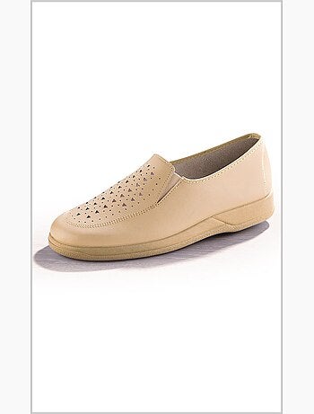 Zapatos derby de piel cómodos, estilo mocasín. - Afibel