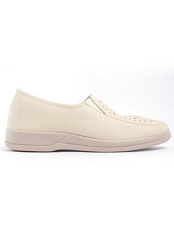 Zapatos derby de piel cómodos, estilo mocasín. - Afibel