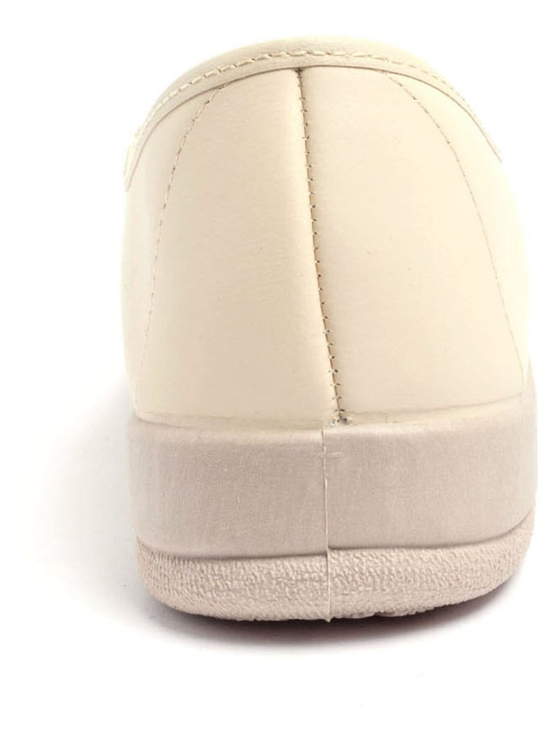 Zapatos derby de piel cómodos, estilo mocasín. - Afibel Beige - Kiabi
