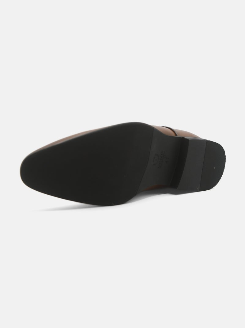 Zapatos derby de vestir - Uomo Marrón - Kiabi