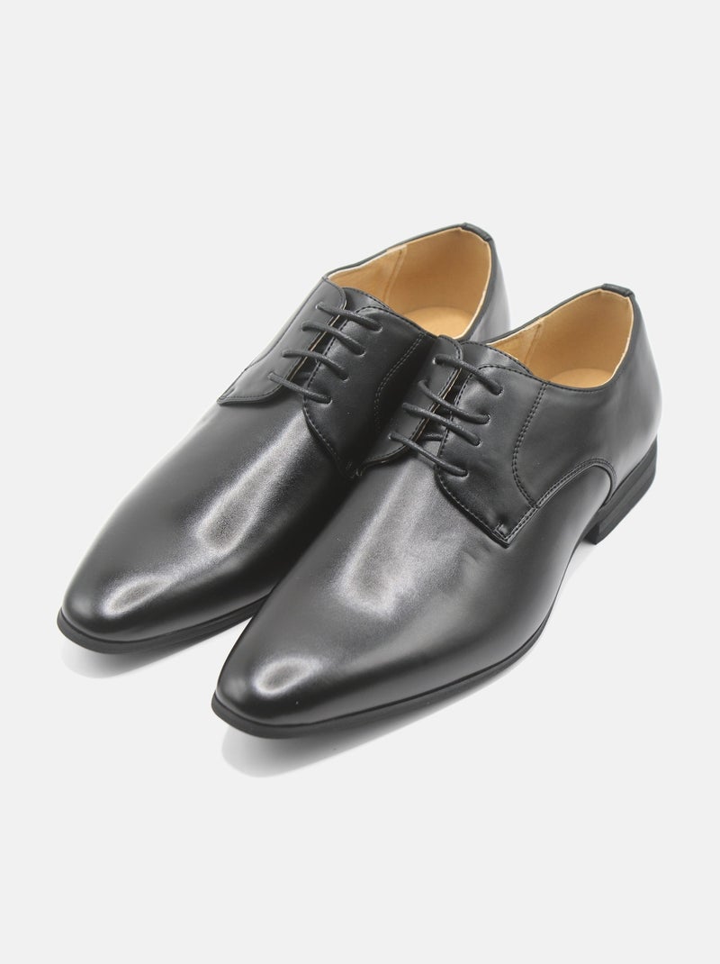 Zapatos derby de vestir - Uomo Negro - Kiabi