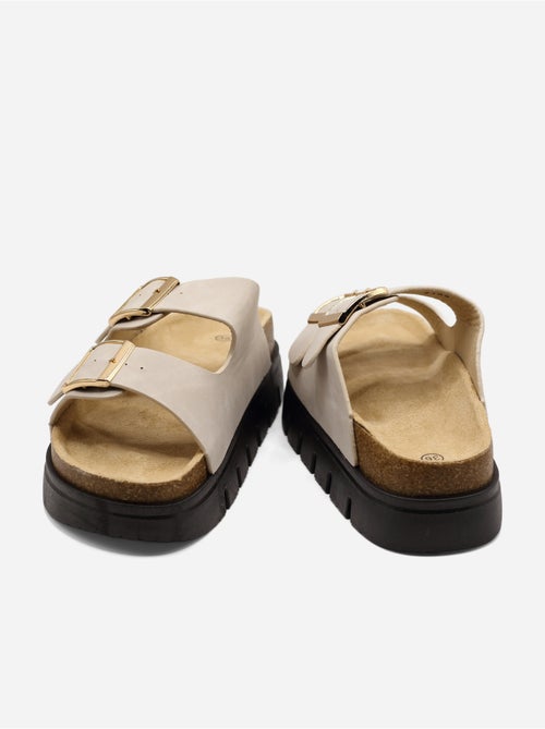 Zapatos destalonados con plataforma - Kiabi Zapatos destalonados con plataforma - Kiabi