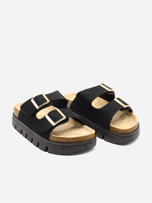 Zapatos destalonados con plataforma - Kiabi Zapatos destalonados con plataforma - Kiabi