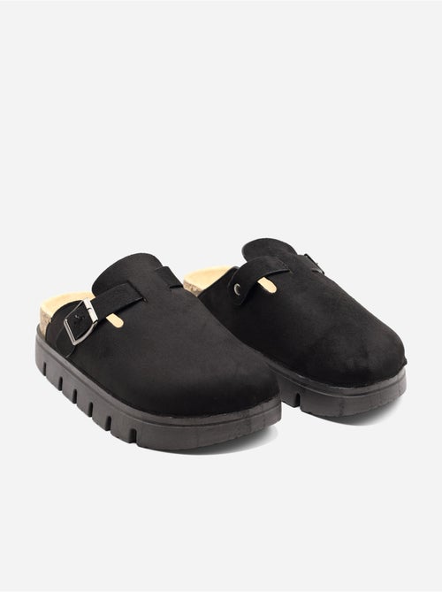 Zapatos destalonados con plataforma - Kiabi Zapatos destalonados con plataforma - Kiabi