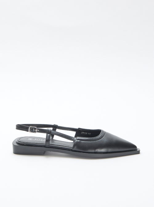 Zapatos destalonados de punta - Kiabi