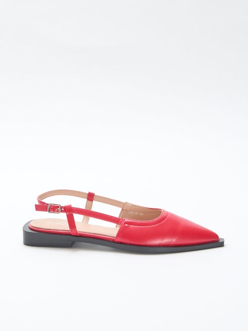Zapatos destalonados de punta - Kiabi
