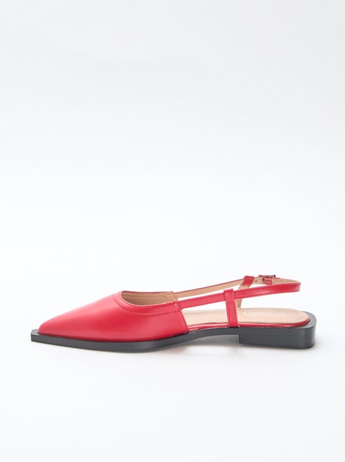 Zapatos destalonados de punta - Kiabi