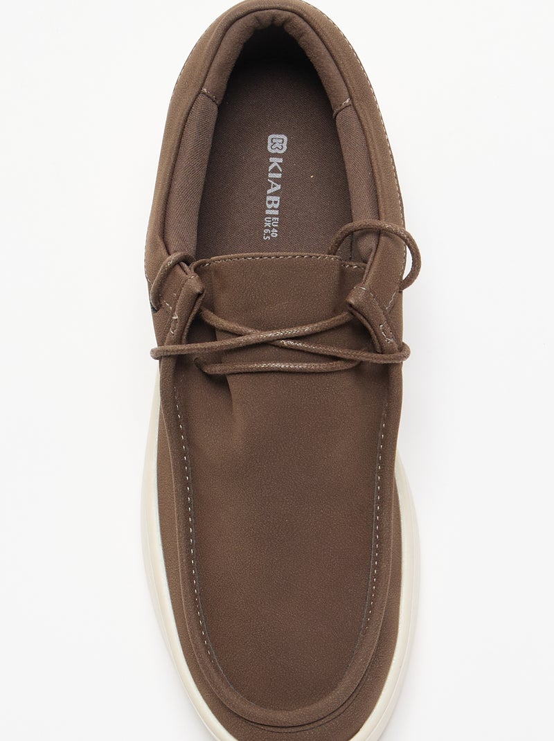 Zapatos náuticos Marron - Kiabi