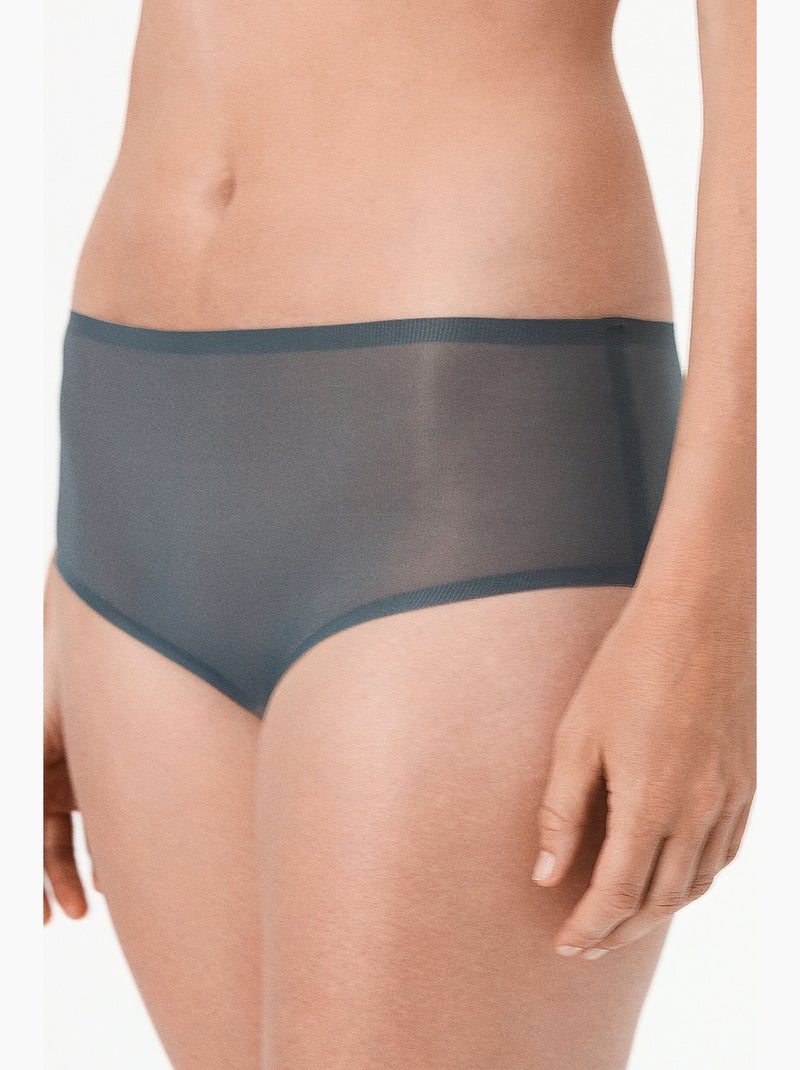 Zerogram bragas hipster penti Gris negro - Kiabi